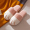 Pantuflas Cálidas de Pareja con Diseño Adorable de Patitas de Gato