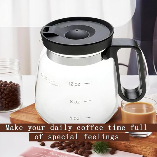 Taza de Café de Vidrio 16 oz con Tapa y Asa - Resistente y Elegante - Image 7