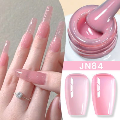 Esmalte de Uñas Gel UV Transparente Efecto Gelatina Fotocurable - Image 89