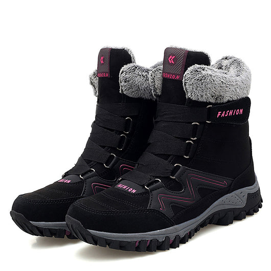 Botas Cálidas Acolchadas de Algodón - Caña Alta - Image 10