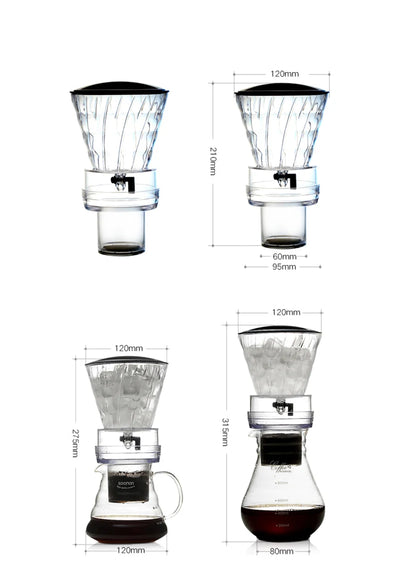 Cafetera de Goteo en Frío 800ml - Cervecera de Café Helado - Image 8