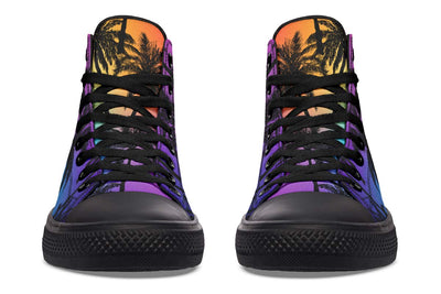 Zapatillas Canvas Altas con Estampado de Pareja - Image 10