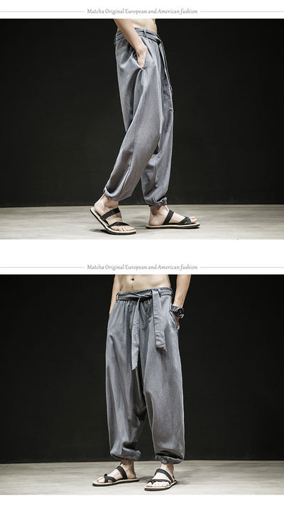 Pantalones Estilo Chino de Primavera y Verano para Hombre con Cintura Elástica - Image 11