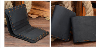 Billetera Corta Retro para Hombre - Estilo Business - Image 10