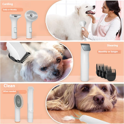 Acondicionador Multifuncional con Aspiradora para Pelaje de Mascotas - Image 10