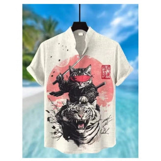 Blusas Casuales de Manga Corta - Estilo Europeo y Americano - Image 6
