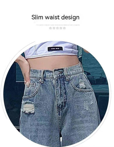 Jeans Rotos de Cintura Alta para Mujer - Image 11