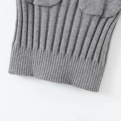 Conjunto de Dos Piezas Tejido para Mujer - Estilo Europeo - Image 39