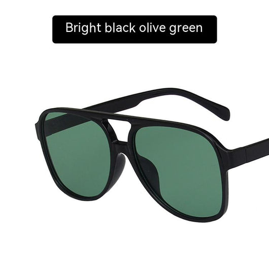 Gafas de Sol Retro Oversized con Doble Puente para Mujer - Image 13