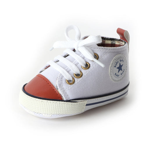Zapatos para Bebé con Suela Suave Antideslizante - Lona Clásica - Image 2