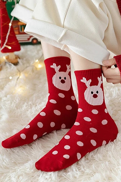 Pack 4 Pares Calcetines Navideños Unisex Cálidos y Suaves - Image 2