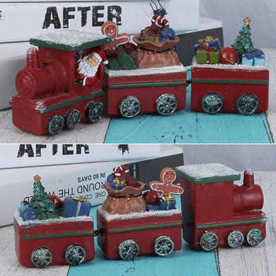 Tren Navideño de Resina Artesanal - Image 2