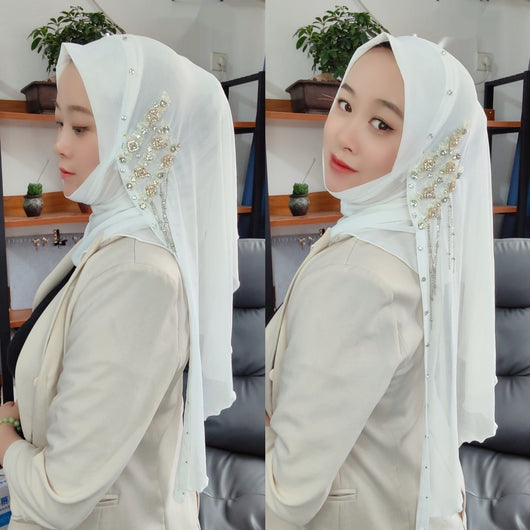 Turbante Voile con Borla - Toalla Envolvente Original