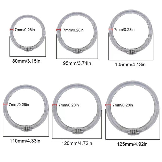Luces LED Ojos de Ángel para Automóvil - Lente Decorativa Premium - Image 5