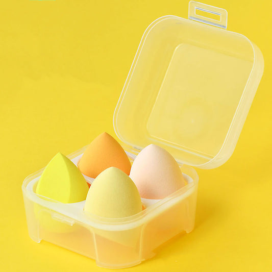 Esponjas de Maquillaje Huevo Dual - Polvo y Líquido