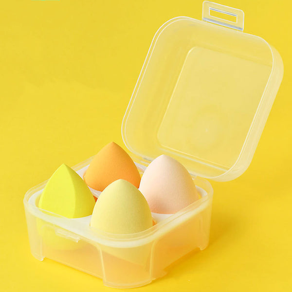 Esponjas de Maquillaje Huevo Dual - Polvo y Líquido