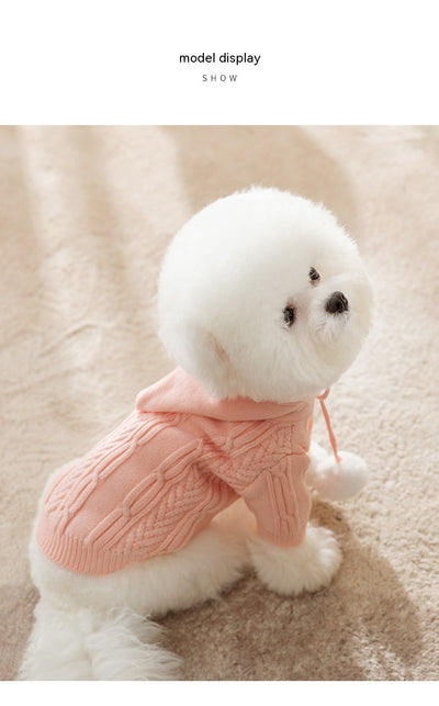 Suéter Cálido con Capucha para Mascotas - Ropa de Abrigo para Perros y Gatos - Image 9