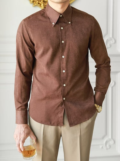 Camisa Artística Minimalista para Hombre - Diseño Trendy - Image 4