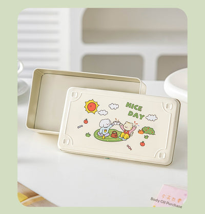 Caja de Almacenamiento Metálica Rectangular con Diseño Infantil - Image 11