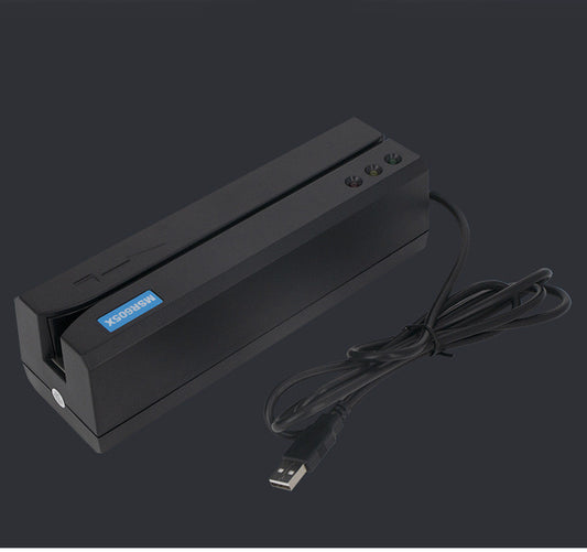 Lector de Tarjetas Magnéticas USB de Tres Pistas