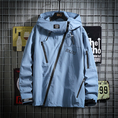 Chaqueta Funcional Oversize para Hombre - Estilo Moderno Talla Grande - Image 4