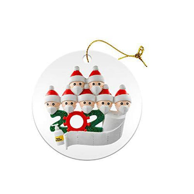 Adorno Navideño de Madera - Muñeco de Nieve Colgante - Image 2