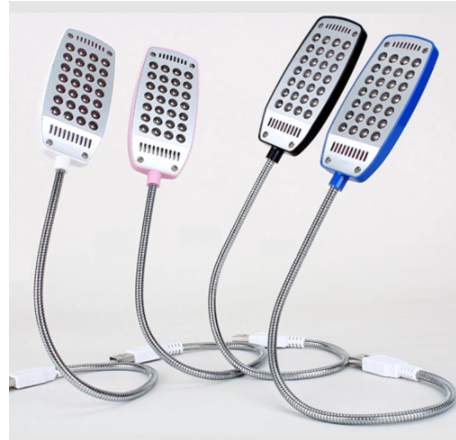 Lámpara LED USB para Escritorio con 28 Luces de Lectura - Image 11