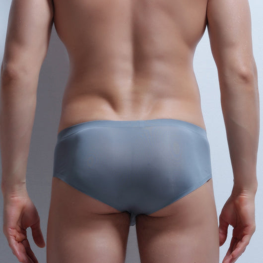 Calzoncillos Bóxer Hombre Cintura Baja Seda de Hielo Transparentes - Image 16