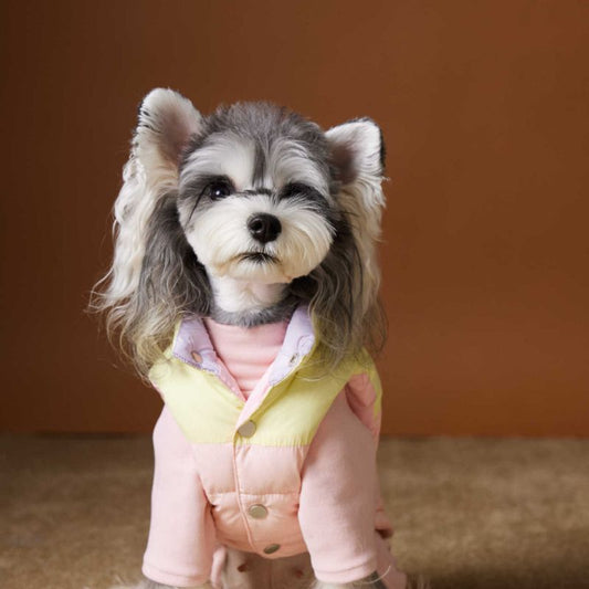Chaleco Acolchado de Invierno para Perros Pequeños - Teddy, Schnauzer, Bichón