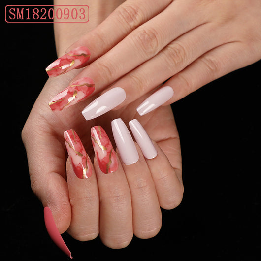 Plantilla de Uñas Ballet Amarillo Brillante - Image 9