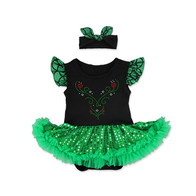 Vestido Dos Piezas Minnie Rojo con Lunares para Niñas - Image 13