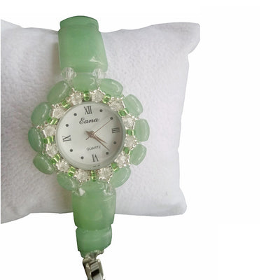 Reloj de Dama con Cuentas de Jade Natural Tanglin - Image 8