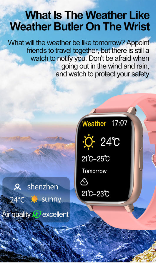 Reloj Inteligente H9 Plus con Monitoreo de Salud y Llamadas Bluetooth - Image 26