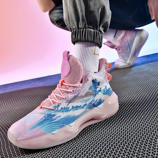 Zapatillas de Baloncesto Altas Luminosas - Image 3