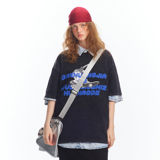 Camiseta Vintage Desgastada Unisex para Verano - Image 21