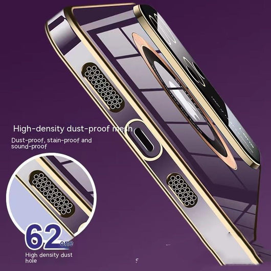 Funda para iPhone 14 con Ventanas de Porcelana y Cierre Magnético - Image 17
