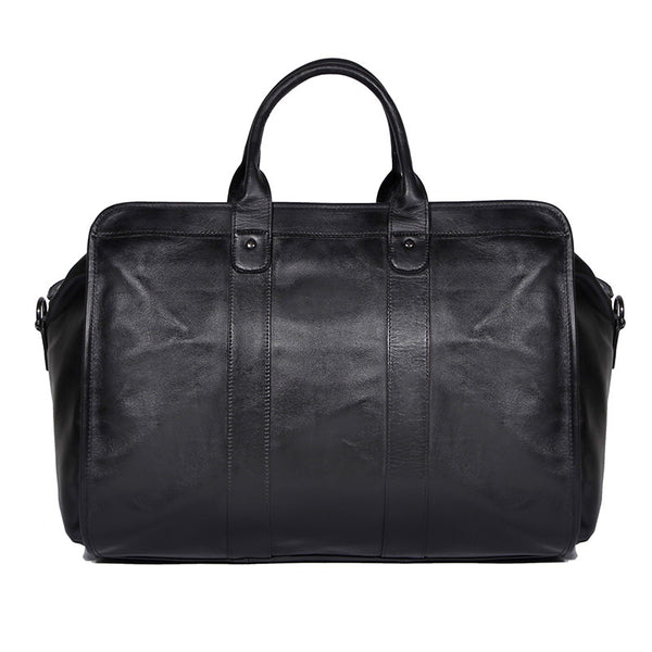 Bolsa de Viaje en Cuero Genuino de Gran Capacidad - Maletín Premium en Piel de Vaca - Image 5