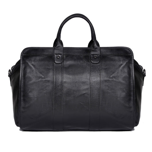 Bolsa de Viaje en Cuero Genuino de Gran Capacidad - Maletín Premium en Piel de Vaca - Image 5