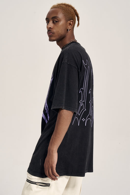 Camiseta Estampada Doble Cara West Coast - Manga Corta Suelta - Image 7