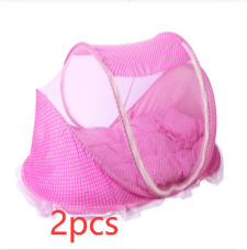 Red Mosquitera Plegable para Cuna de Bebé con Red de Almohada - Set de 2 Piezas - Image 13