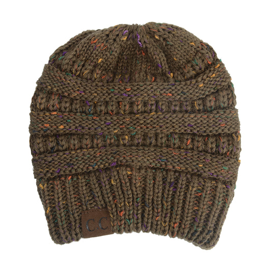 Gorro de Lana con Coleta Tejido - Abrigo Exterior Europeo - Image 21