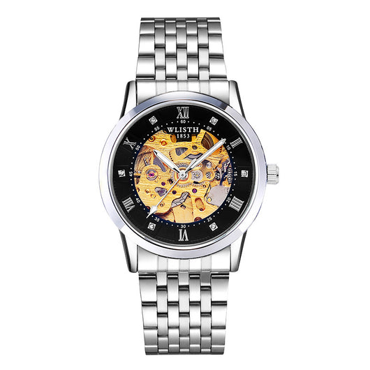 Reloj Automático de Negocios para Hombre Acero Inoxidable Resistente al Agua - Image 10
