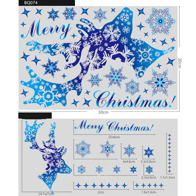 Pegatinas Navideñas Reno y Copo de Nieve para Ventanas - Decoración Infantil - Image 5