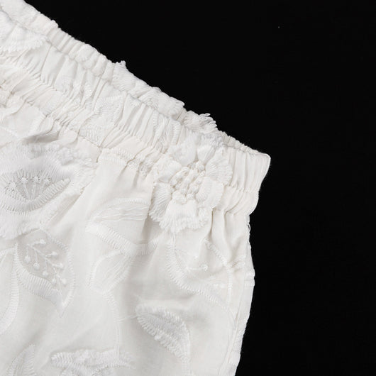 Conjunto Transparente con Bordados y Short de Talle Alto - Image 21
