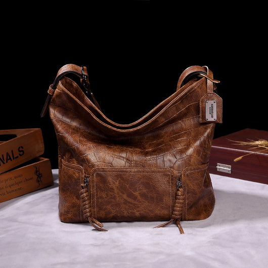 Bolsa Bandolera Asimétrica Estilo Bucket para Mujer - Image 14