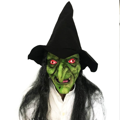 Máscara de Grimace Halloween con Cabello Largo - Image 11