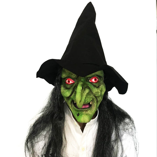 Máscara de Grimace Halloween con Cabello Largo - Image 11