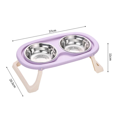 Comedero Plegable de Acero Inoxidable para Mascotas - Image 6