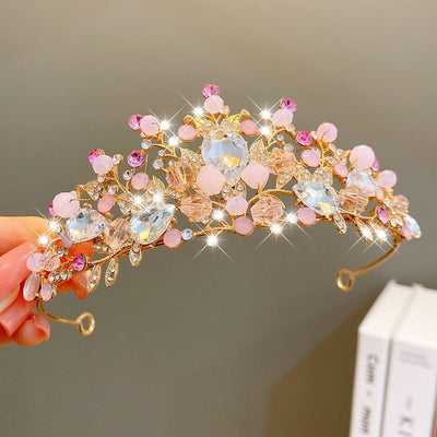Corona Tiara para Niñas con Clip de Pelo - Accesorio de Princesa - Image 25