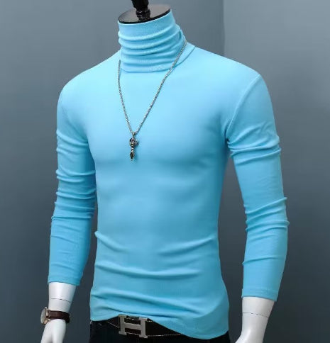 Polera de Algodón con Cuello Semifruncido de Manga Larga - Image 7
